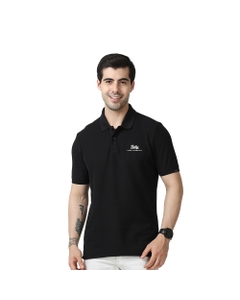 Mark & Spencer Polo T-shirt Without Tipping - Black